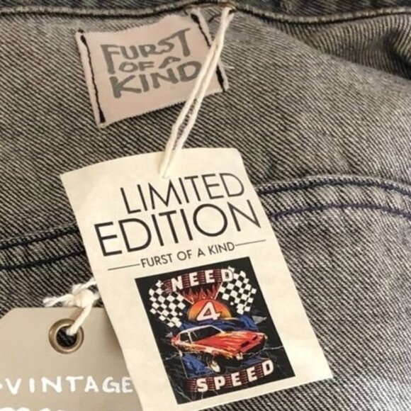 Furst of a Kind Vintage Limited Edition Denim Jacket One Size - Picture 12 of 15